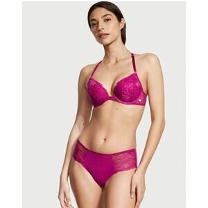 Victoria's Secret Sexy Tee Lace Push-Up T-Back Bra